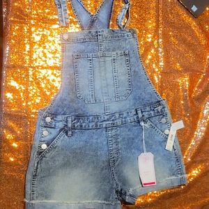 Dark/Light Blue Jean Overalls